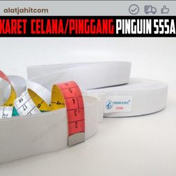 Karet Elastis 3cm penguin 555A | Karet pinggang | karet kolor